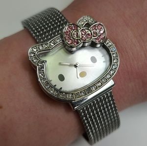 💲⬇️💖Hello Kitty Crystal Watch